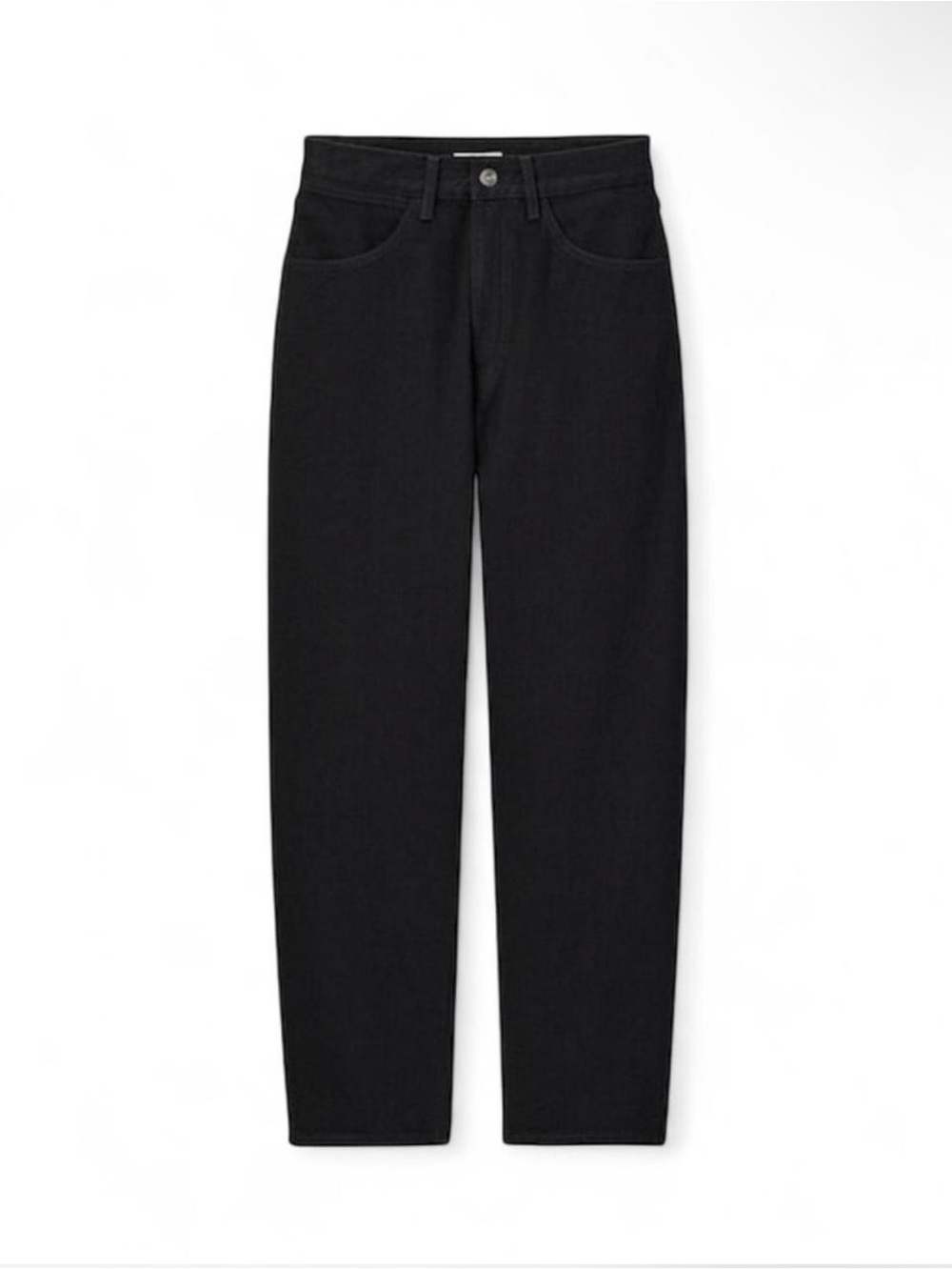 uniqlo high waist wide leg jeans size 24 black